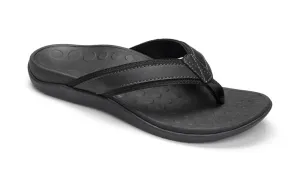 Vionic Men's Tide Toe Post Black Sandal