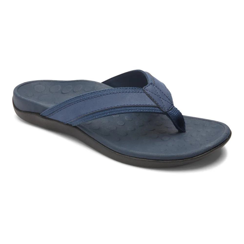 Vionic Men's Tide Toe Post Navy Sandal