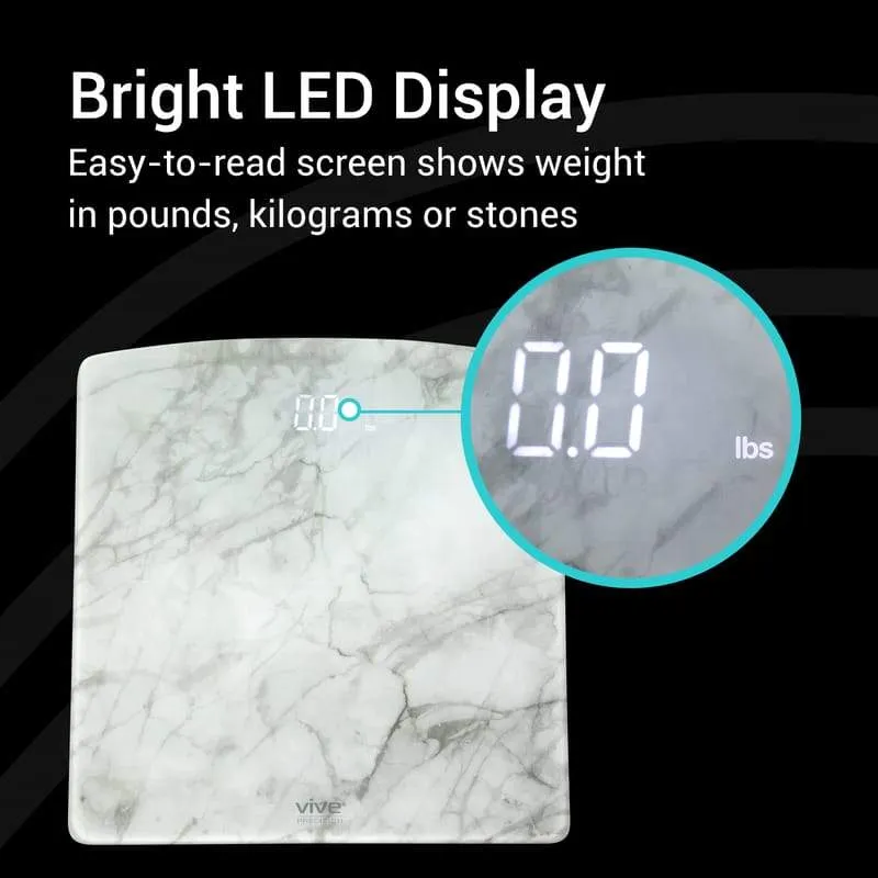 Vive Precision Digital Marble Smart Scale