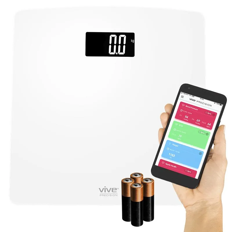 Vive Precision Digital Scale Compatible with Smart Devices