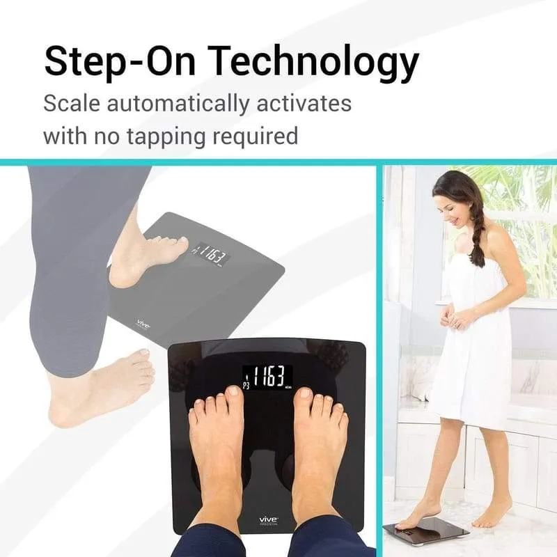 Vive Precision Digital Scale Compatible with Smart Devices