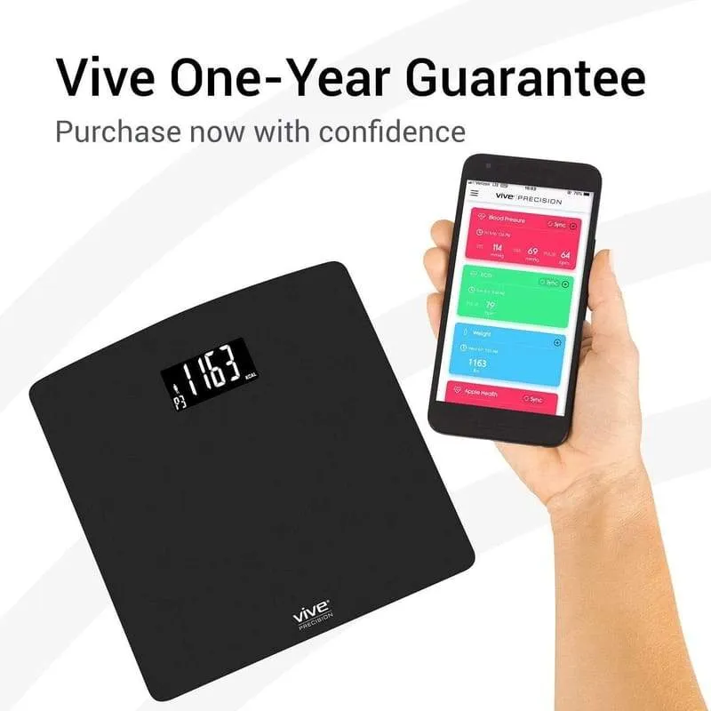 Vive Precision Digital Scale Compatible with Smart Devices