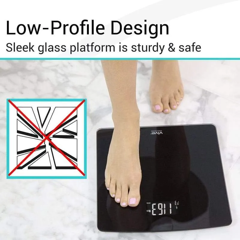 Vive Precision Digital Scale Compatible with Smart Devices