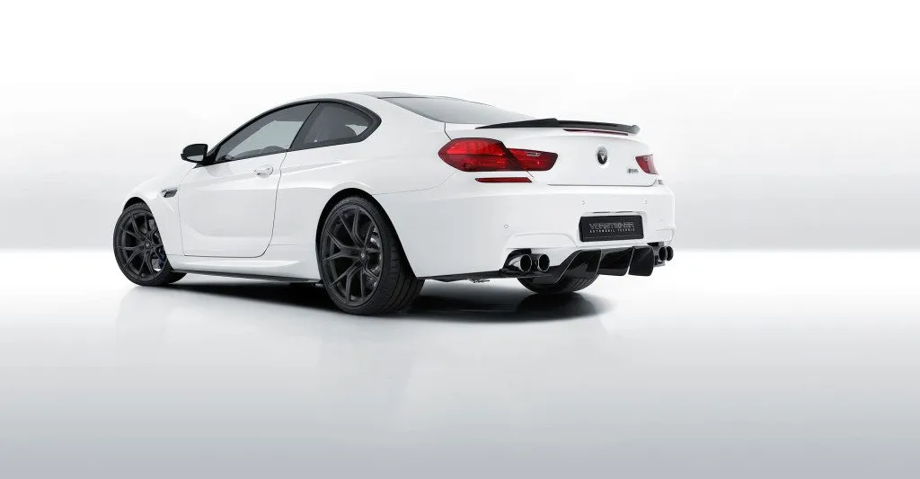 Vorsteiner BMW F12 M6 Decklid Spoiler Carbon Fiber Glossy