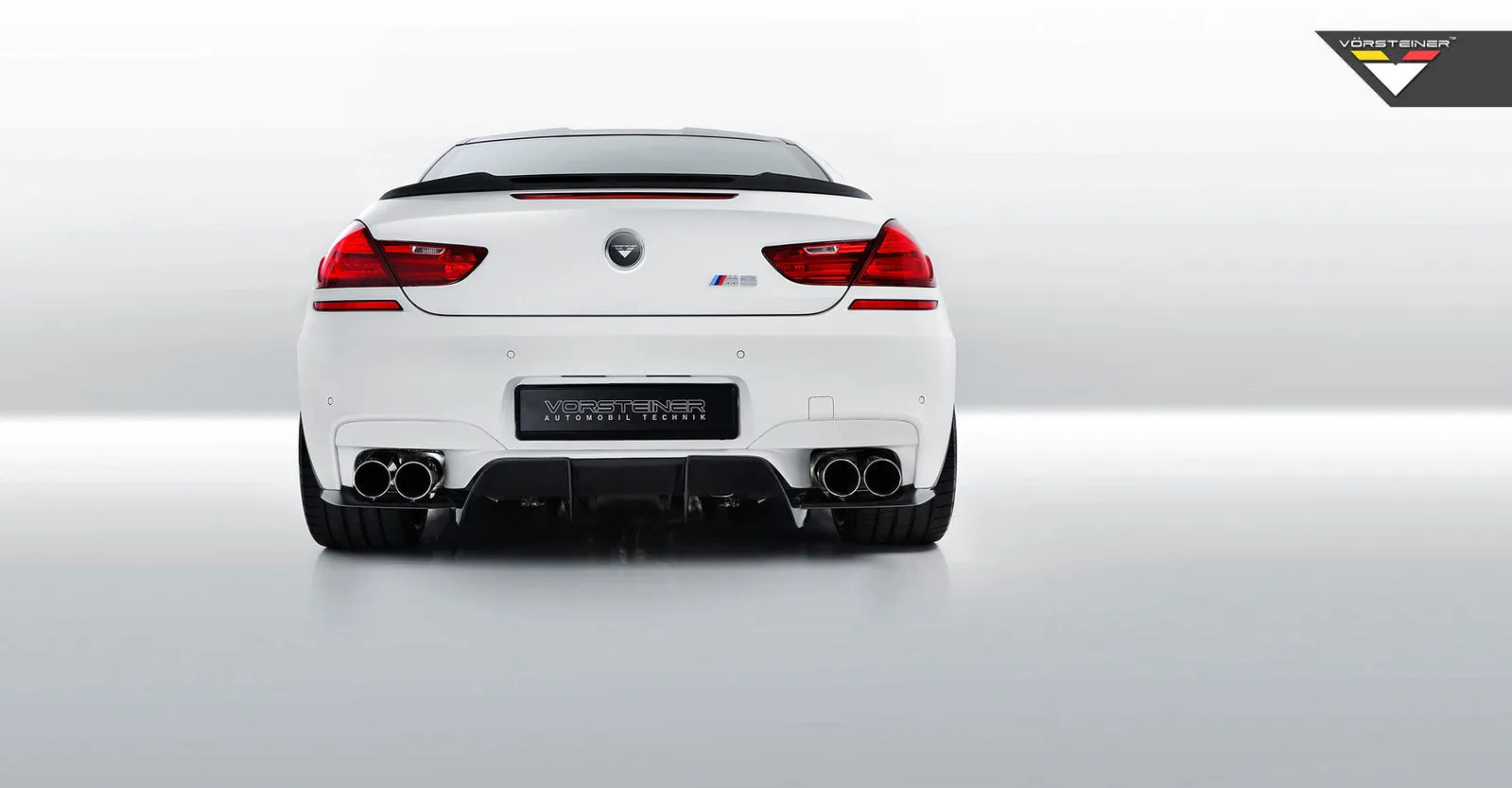 Vorsteiner BMW F12 M6 Decklid Spoiler Carbon Fiber Glossy