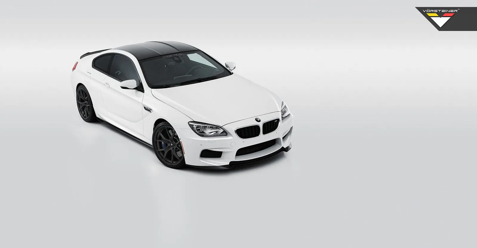 Vorsteiner BMW F12 M6 Front Spoiler Carbon Fiber Glossy