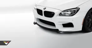 Vorsteiner BMW F12 M6 Front Spoiler Carbon Fiber Glossy