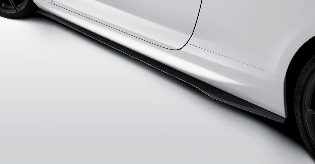 Vorsteiner BMW F12 M6 Side Blades Carbon Fiber Glossy