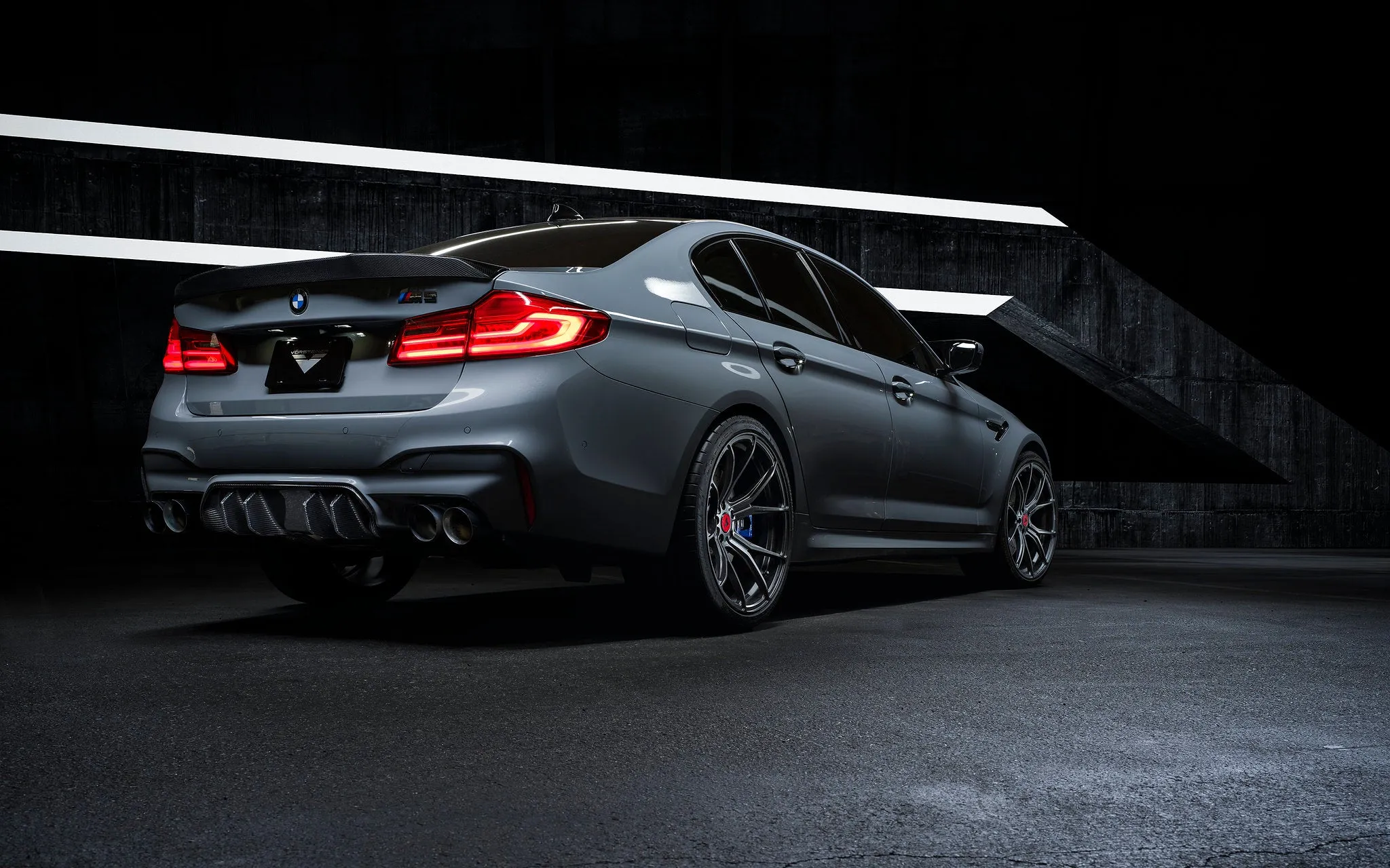Vorsteiner BMW F90 M5 Rear Diffuser Carbon Fiber Glossy