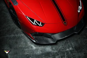 Vorsteiner Huracan Novara Edizione Carbon Front Bumper   Lower Splitter