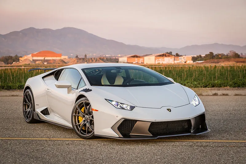 Vorsteiner Huracan Novara Edizione Carbon Front Bumper   Lower Splitter