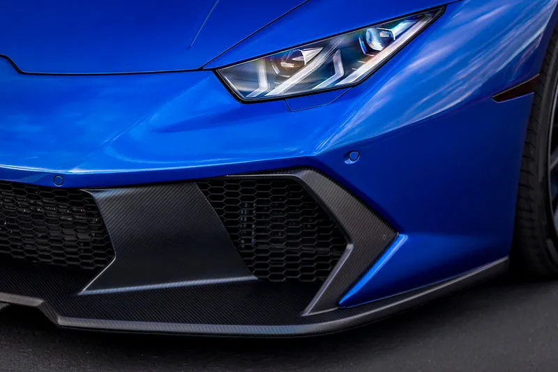 Vorsteiner Huracan Novara Edizione Carbon Front Bumper   Lower Splitter