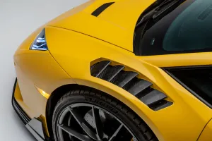Vorsteiner LAMBORGHINI HURACAN PERFORMANTE TRENTO Front Fenders w/ Integrated Vents and Splash Shields Carbon Matrix Glossy