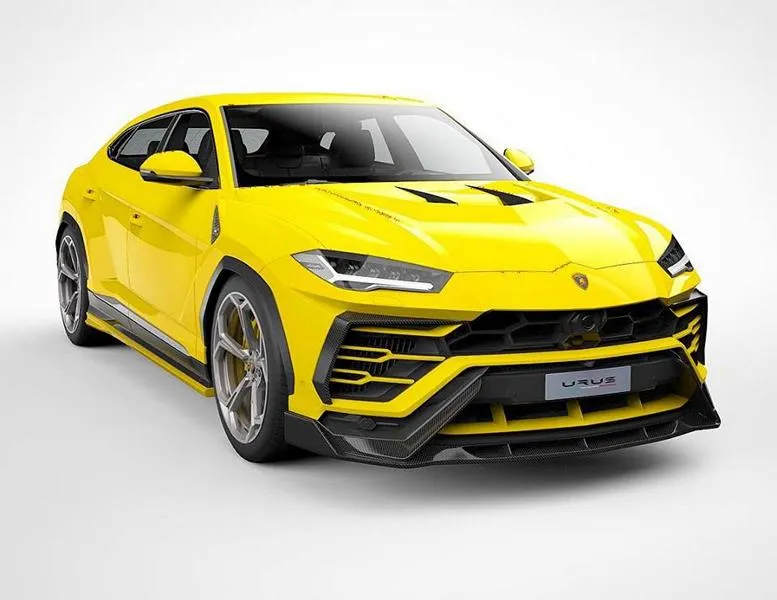 Vorsteiner LAMBORGHINI URUS UX-07 Side Blades Carbon Matrix Glossy