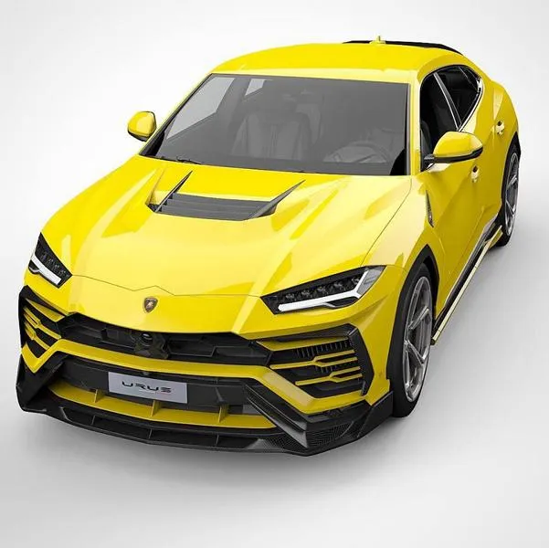 Vorsteiner LAMBORGHINI URUS UX-07 Side Blades Carbon Matrix Glossy