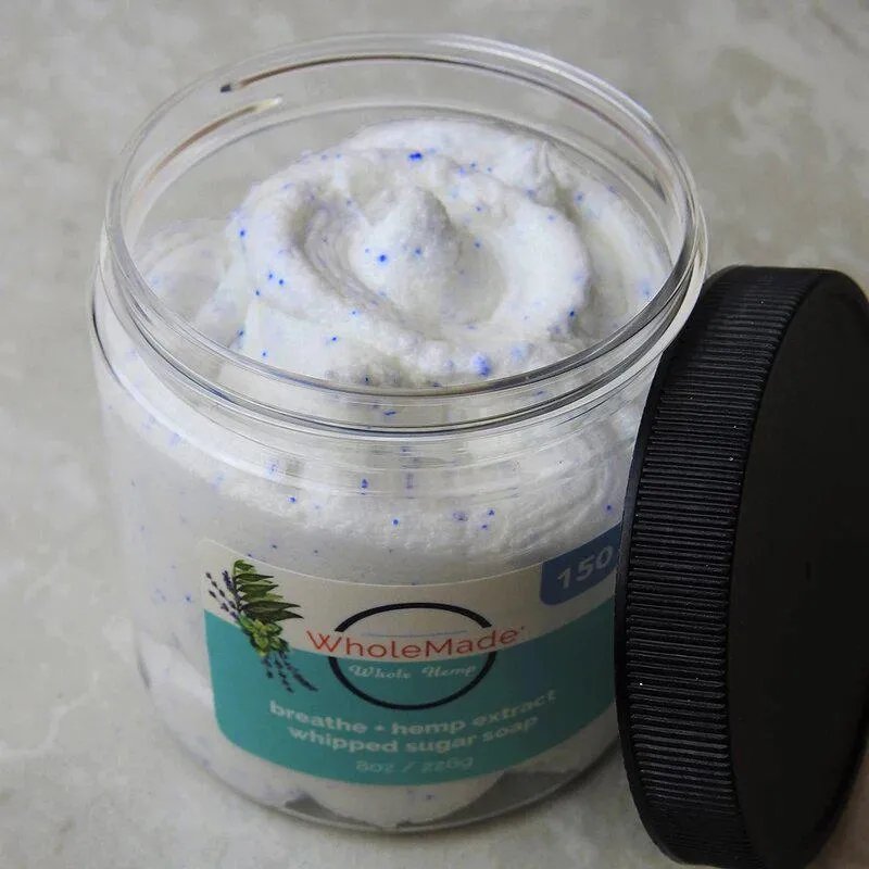 WholeMade Breathe Whipped Sugar Soap