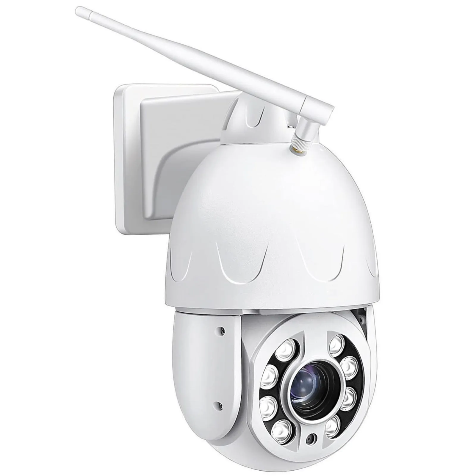 WiFi 5MP 30x Zoom Smart CCTV Dome PTZ Camera AI Auto Human Tracking Night Vision