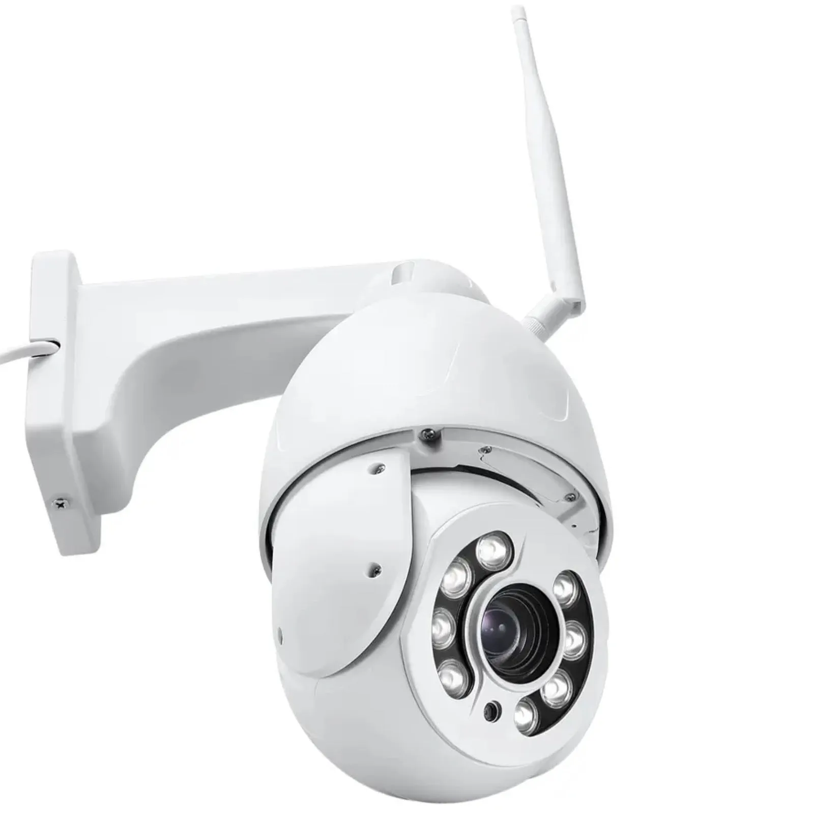WiFi 5MP 30x Zoom Smart CCTV Dome PTZ Camera AI Auto Human Tracking Night Vision