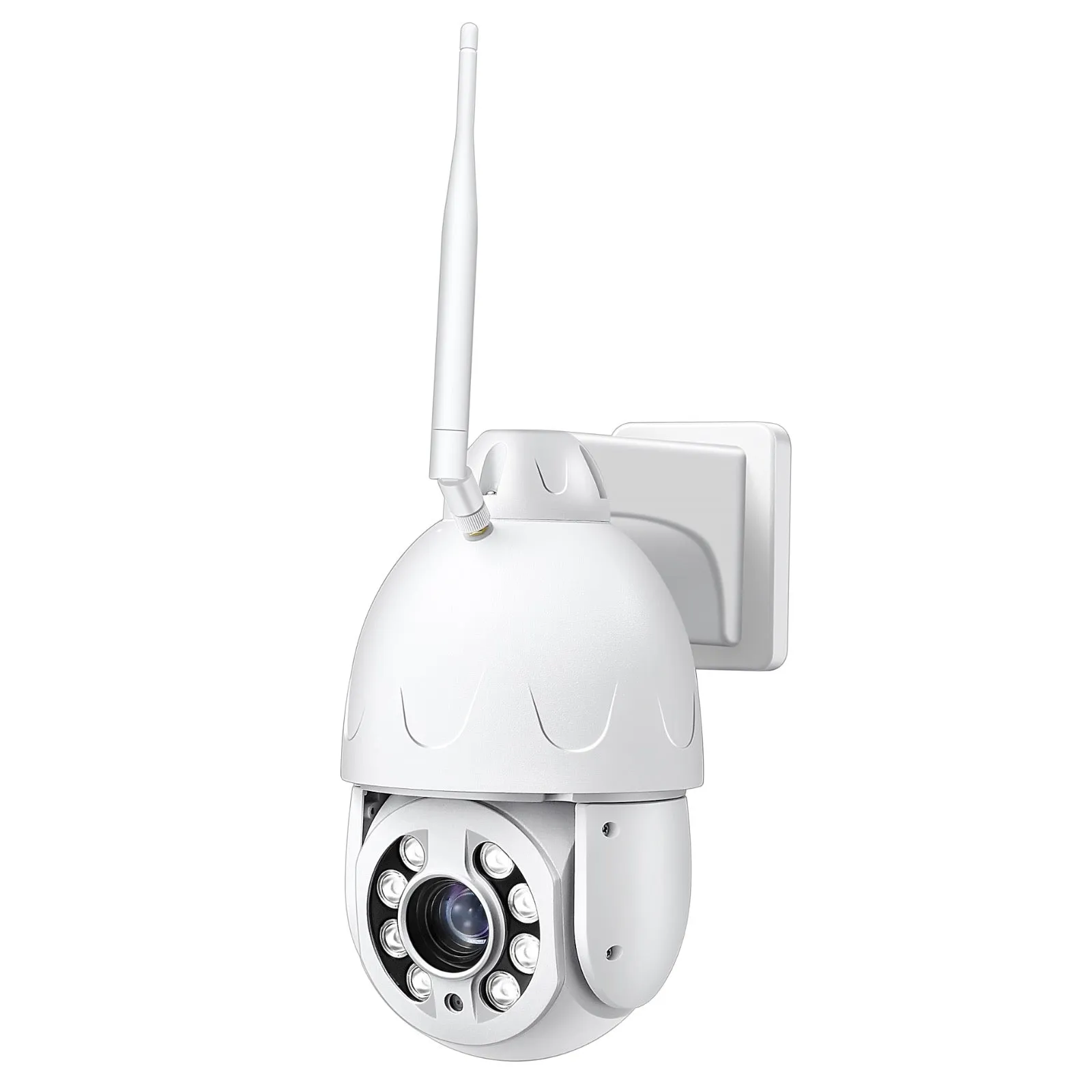 WiFi 5MP 30x Zoom Smart CCTV Dome PTZ Camera AI Auto Human Tracking Night Vision