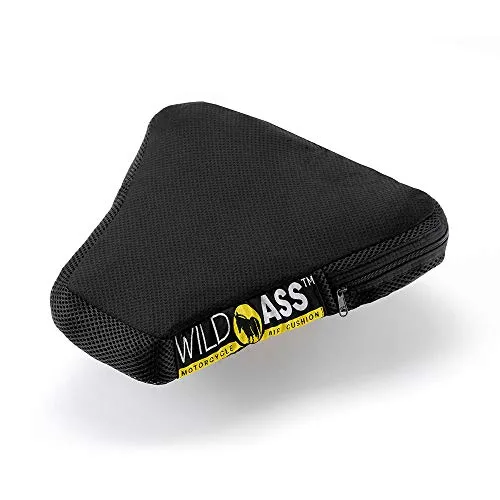 WILD ASS Sport Air Gel Motorcycle Air Cushion, Black