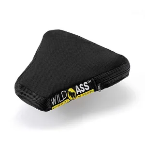 WILD ASS Sport Air Gel Motorcycle Air Cushion, Black
