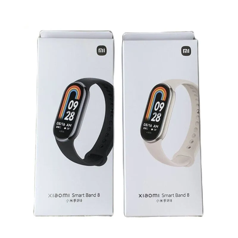 Xiaomi Mi Band 8 Fitness Band with SpO2 Sensor | 1.62-inch AMOLED Display