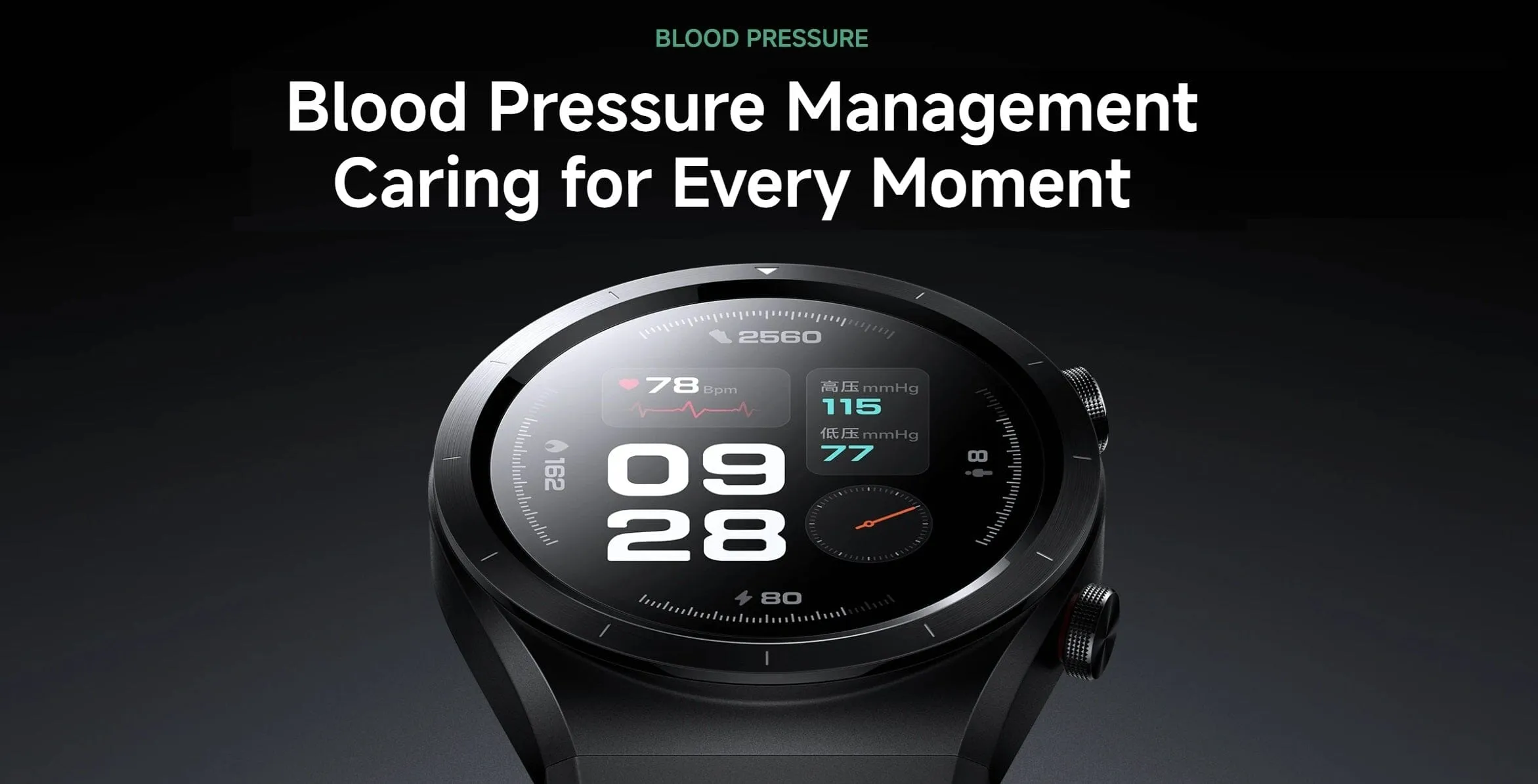 XIAOMI Wrist ECG Blood Pressure Recorder Smartwatch