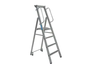 Zarges Mobile Mastersteps, Platform Height 2.07M 8 Rungs
