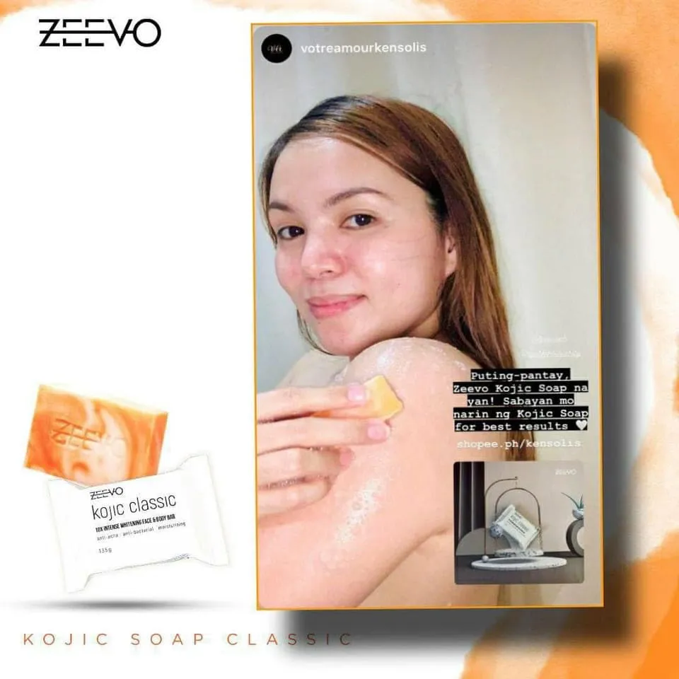 ZEEVO Kojic Classic 10x Whitening Soap 135g