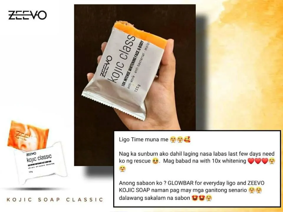 ZEEVO Kojic Classic 10x Whitening Soap 135g
