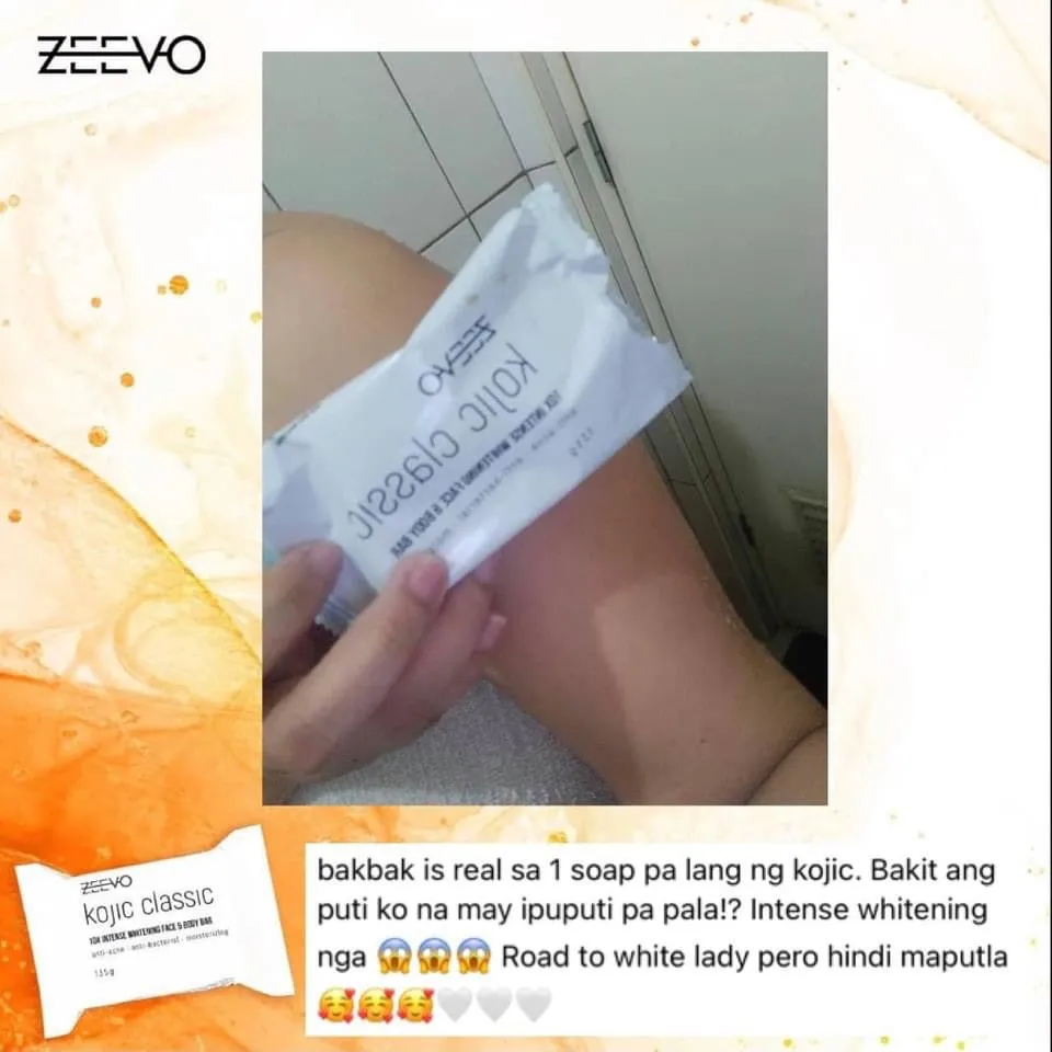 ZEEVO Kojic Classic 10x Whitening Soap 135g