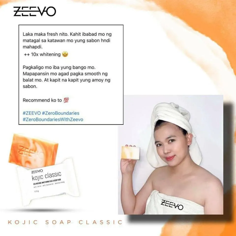 ZEEVO Kojic Classic 10x Whitening Soap 135g