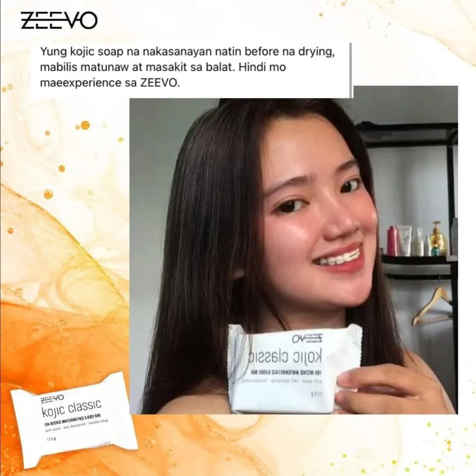 ZEEVO Kojic Classic 10x Whitening Soap 135g