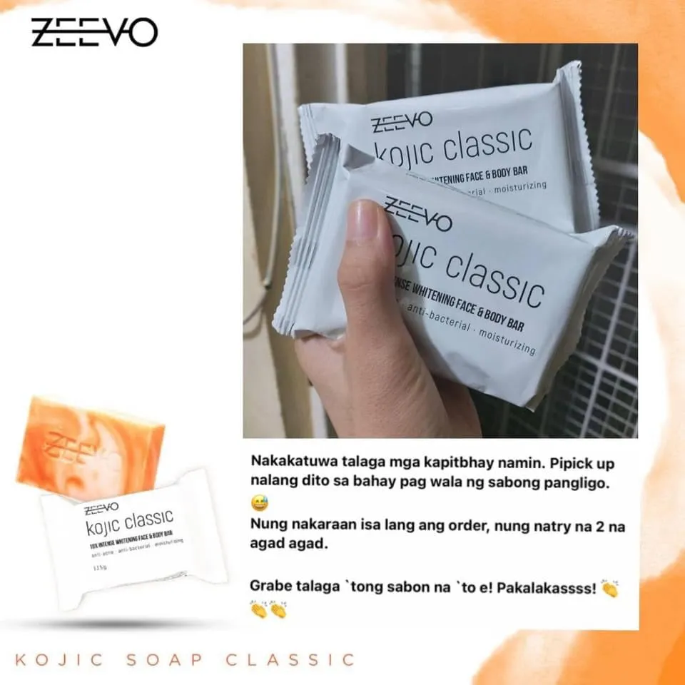 ZEEVO Kojic Classic 10x Whitening Soap 135g