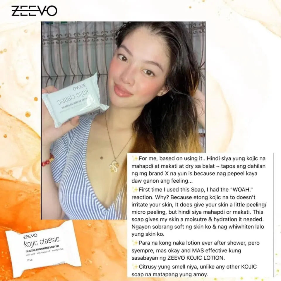 ZEEVO Kojic Classic 10x Whitening Soap 135g