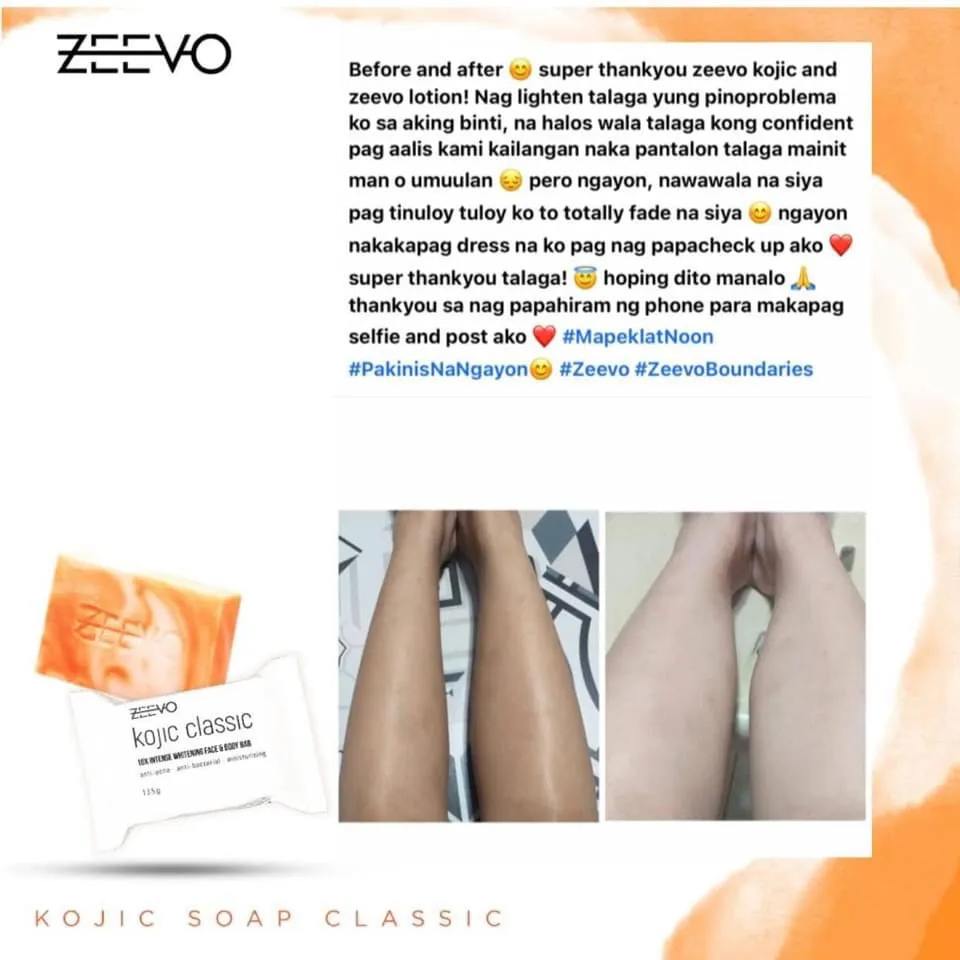 ZEEVO Kojic Classic 10x Whitening Soap 135g