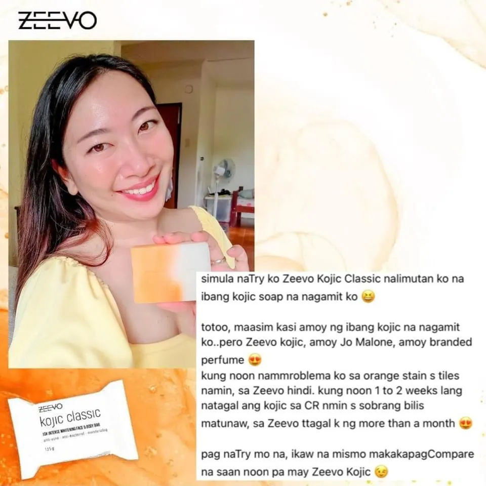 ZEEVO Kojic Classic 10x Whitening Soap 135g