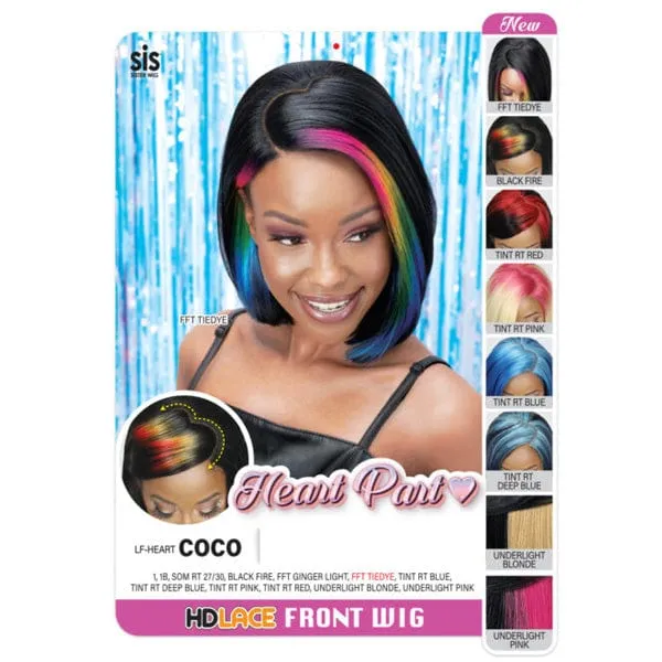 Zury Sis Heart Part Synthetic HD Lace Front Wig - LF HEART COCO